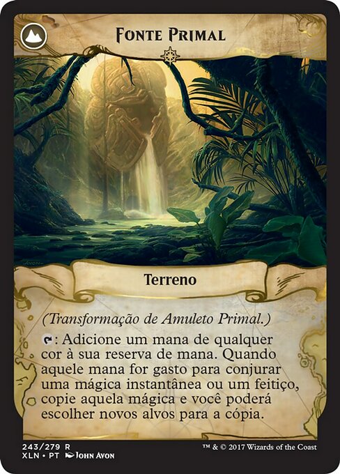 Primal Amulet // Primal Wellspring - Verso
