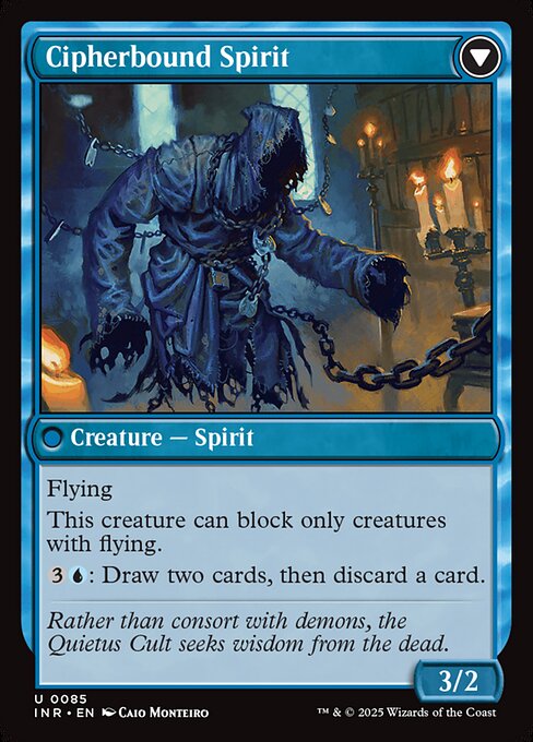 Soulcipher Board // Cipherbound Spirit - Verso