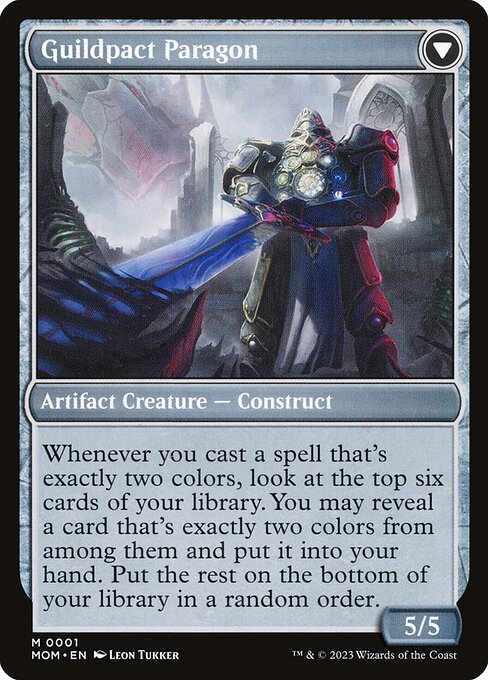 Invasion of Ravnica // Guildpact Paragon - Verso