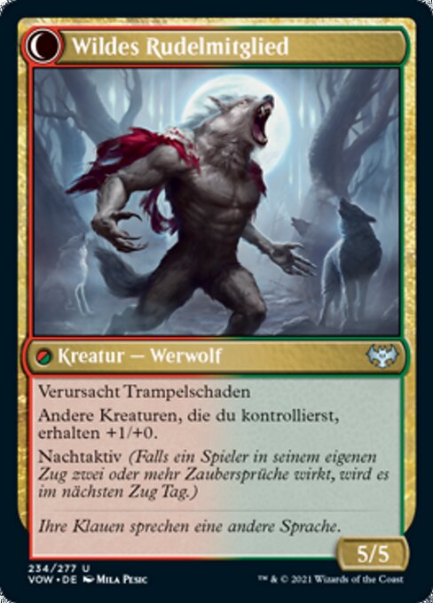 Child of the Pack // Savage Packmate - Verso