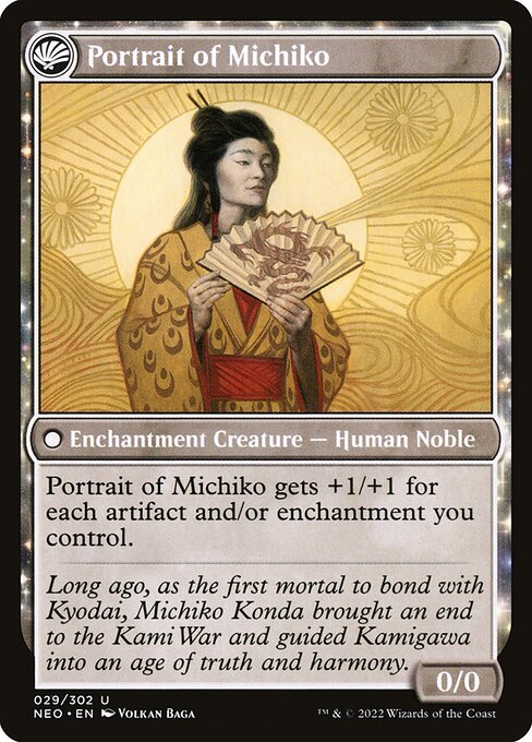 Michiko's Reign of Truth // Portrait of Michiko - Verso