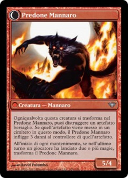 Afflicted Deserter // Werewolf Ransacker - Verso