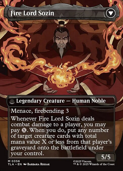 The Rise of Sozin // Fire Lord Sozin - Verso
