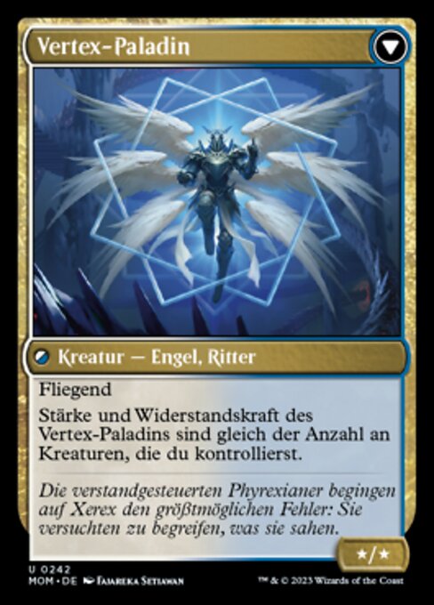 Invasion of Xerex // Vertex Paladin - Verso