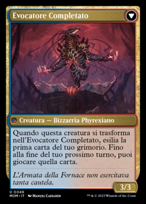Captive Weird // Compleated Conjurer - Verso