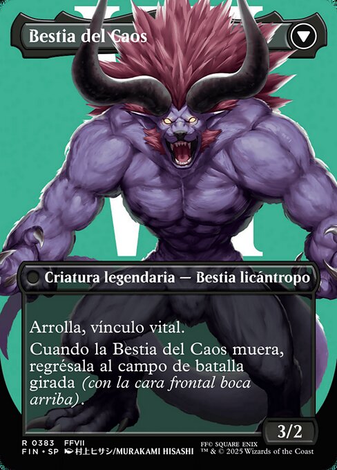 Vincent Valentine // Galian Beast - Verso