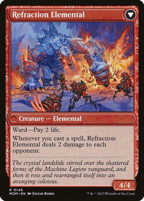 Invasion of Karsus // Refraction Elemental - Verso