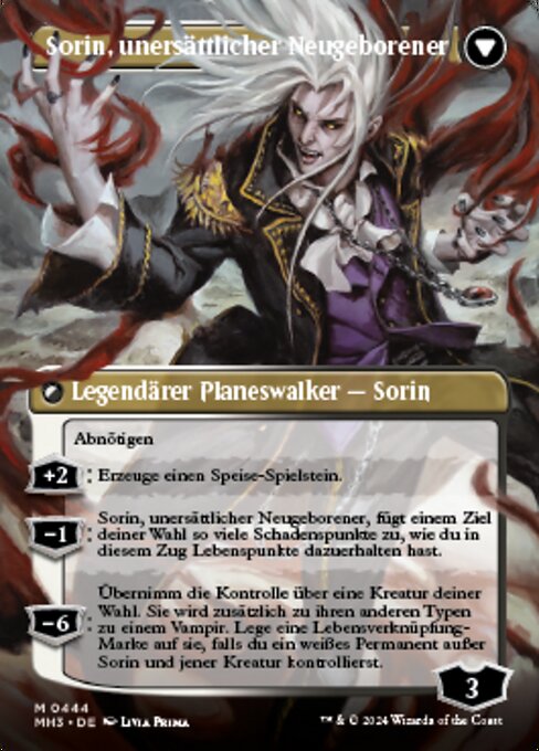 Sorin of House Markov // Sorin, Ravenous Neonate - Verso
