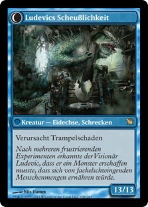 Ludevic's Test Subject // Ludevic's Abomination - Verso