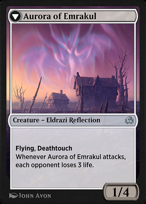 Cryptolith Fragment // Aurora of Emrakul - Verso