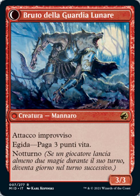 Brutal Cathar // Moonrage Brute - Verso