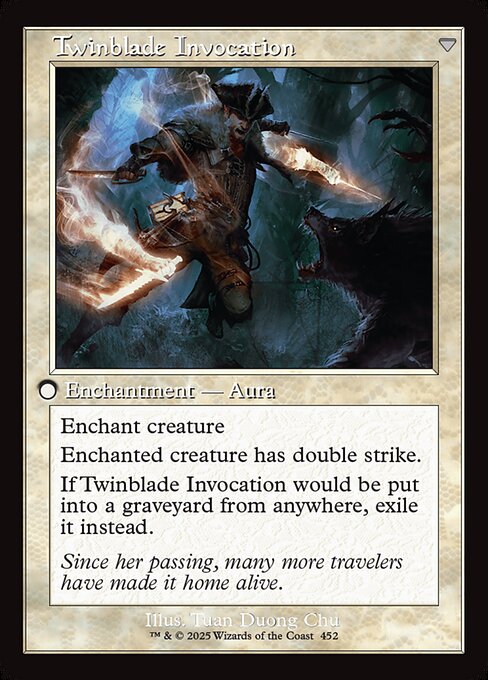 Twinblade Geist // Twinblade Invocation - Verso