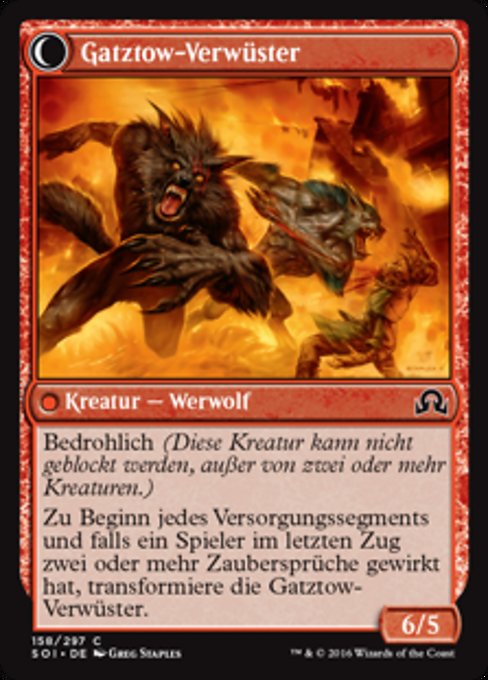 Gatstaf Arsonists // Gatstaf Ravagers - Verso