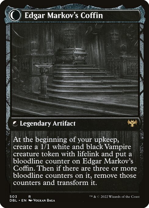 Edgar, Charmed Groom // Edgar Markov's Coffin - Verso