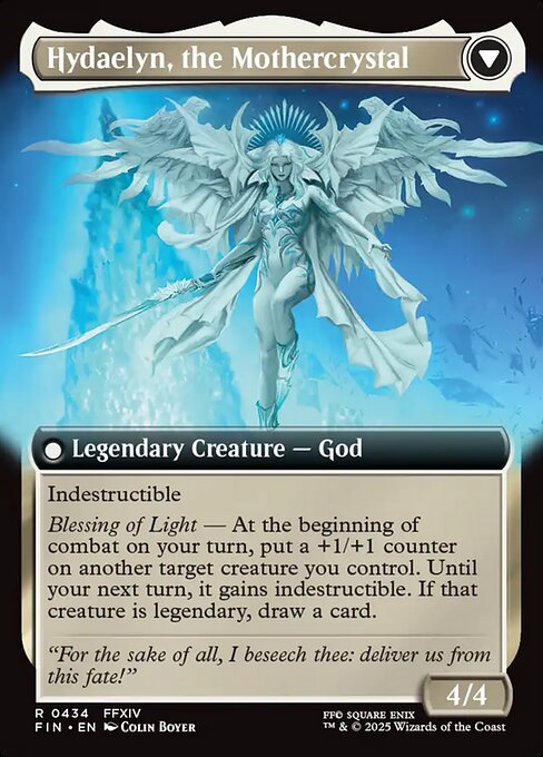 Venat, Heart of Hydaelyn // Hydaelyn, the Mothercrystal - Verso