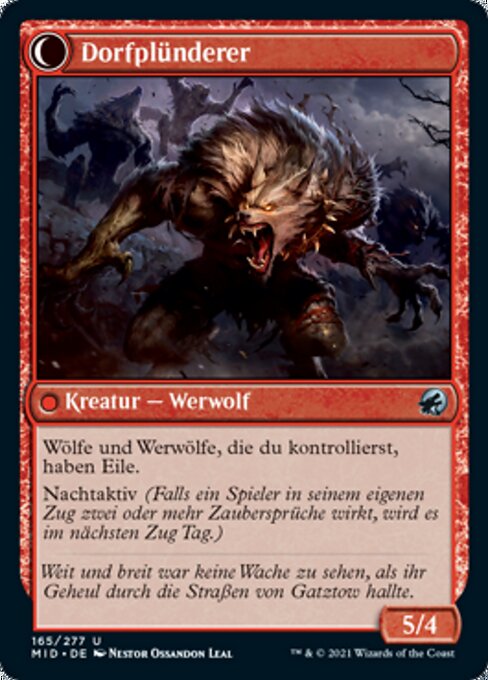 Village Watch // Village Reavers - Verso