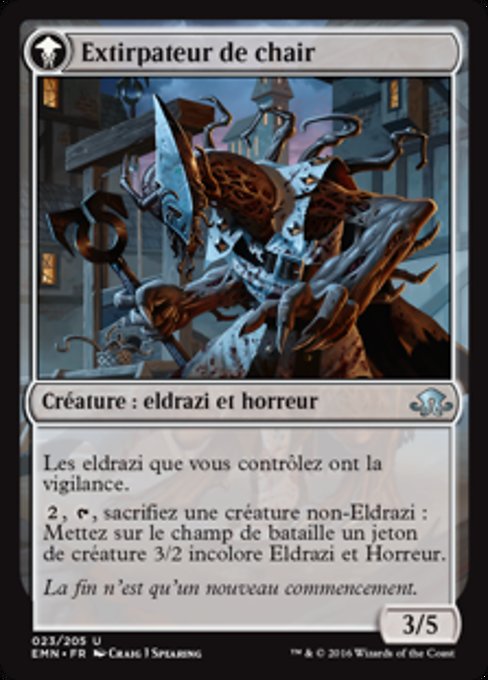 Extricator of Sin // Extricator of Flesh - Verso