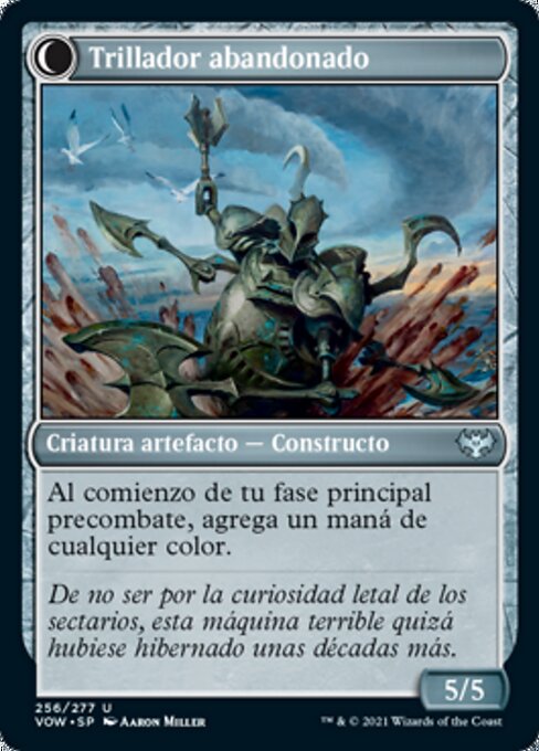Foreboding Statue // Forsaken Thresher - Verso