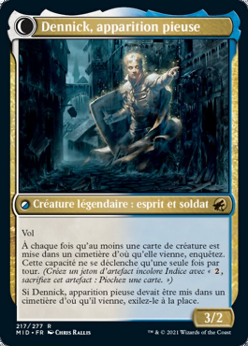 Dennick, Pious Apprentice // Dennick, Pious Apparition - Verso