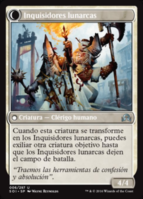 Avacynian Missionaries // Lunarch Inquisitors - Verso