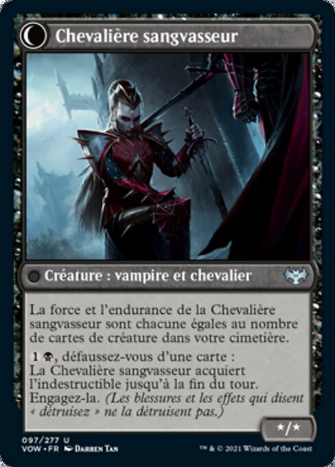 Bloodsworn Squire // Bloodsworn Knight - Verso