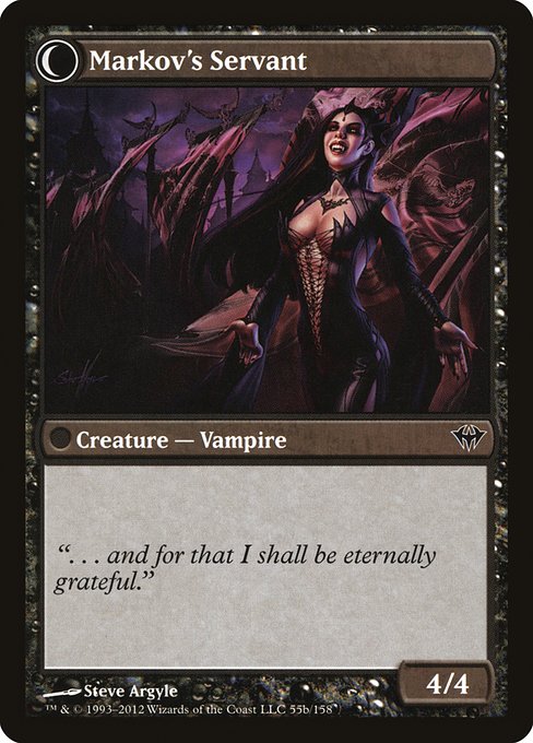 Chosen of Markov // Markov's Servant - Verso