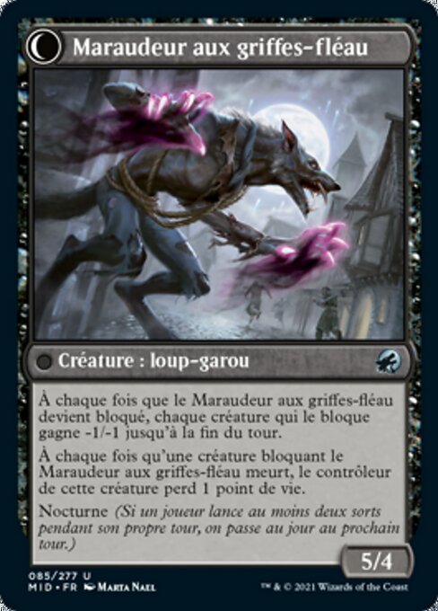 Baneblade Scoundrel // Baneclaw Marauder - Verso