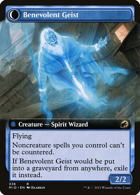 Malevolent Hermit // Benevolent Geist - Verso