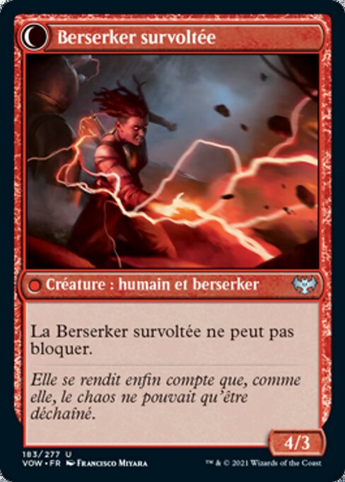 Voltaic Visionary // Volt-Charged Berserker - Verso