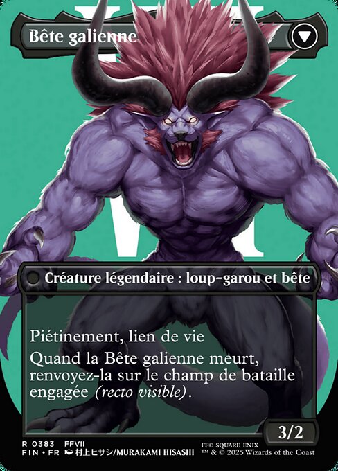 Vincent Valentine // Galian Beast - Verso