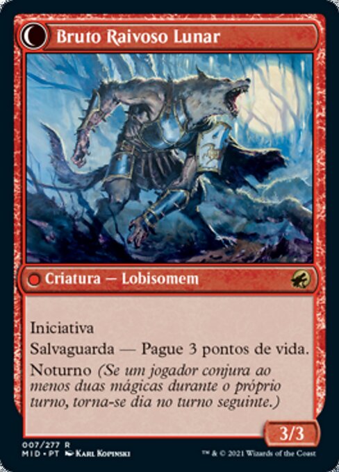 Brutal Cathar // Moonrage Brute - Verso