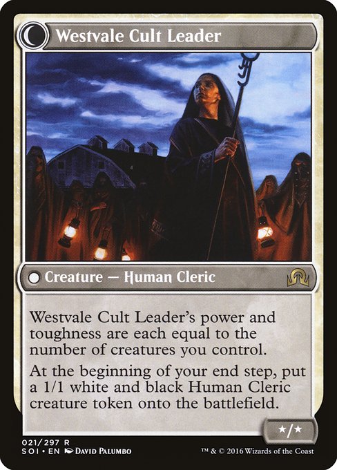 Hanweir Militia Captain // Westvale Cult Leader - Verso