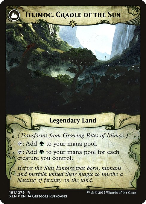Growing Rites of Itlimoc // Itlimoc, Cradle of the Sun - Verso