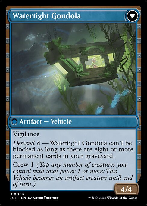 Waterlogged Hulk // Watertight Gondola - Verso