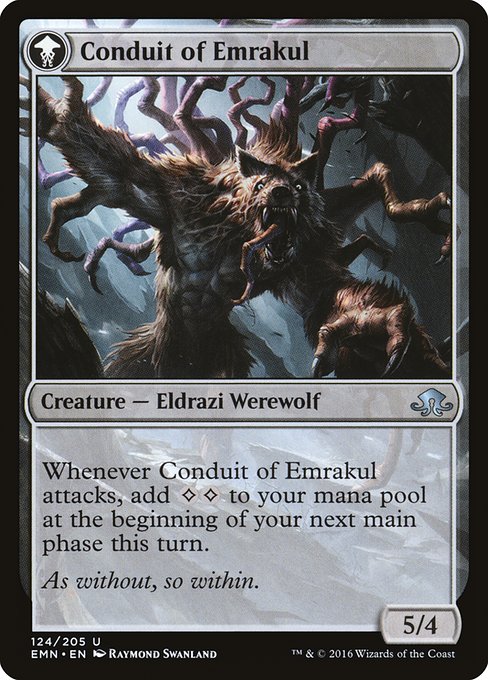 Conduit of Storms // Conduit of Emrakul - Verso