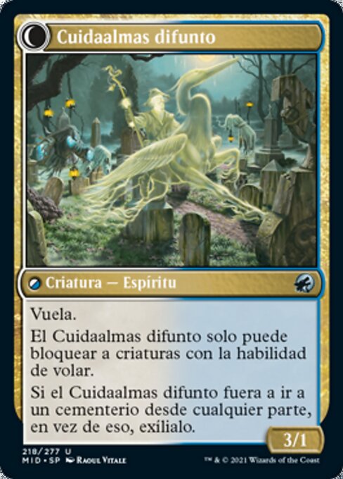 Devoted Grafkeeper // Departed Soulkeeper - Verso