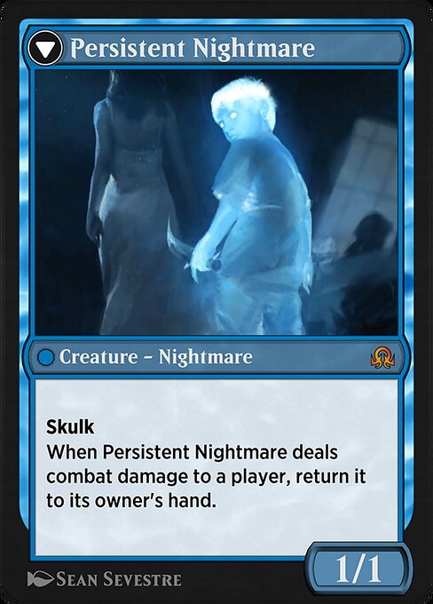 Startled Awake // Persistent Nightmare - Verso