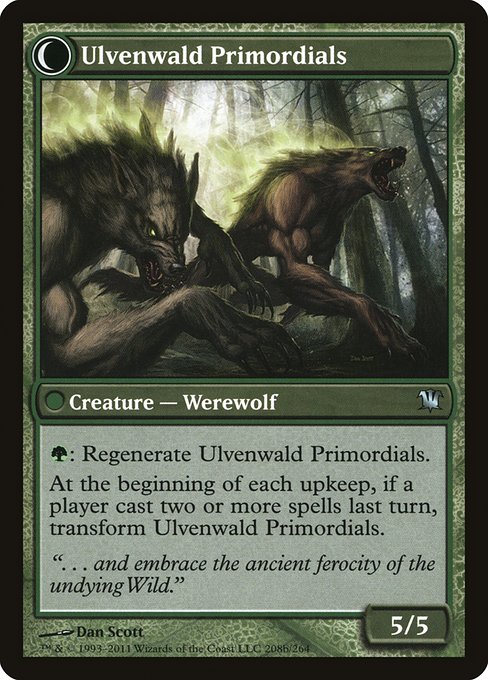 Ulvenwald Mystics // Ulvenwald Primordials - Verso