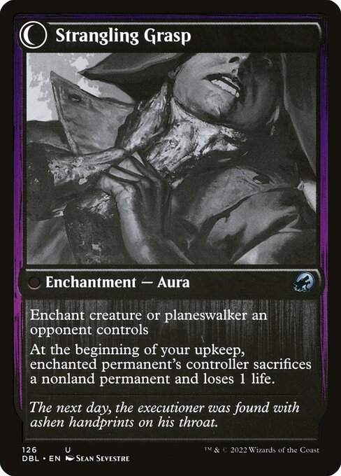 Vengeful Strangler // Strangling Grasp - Verso