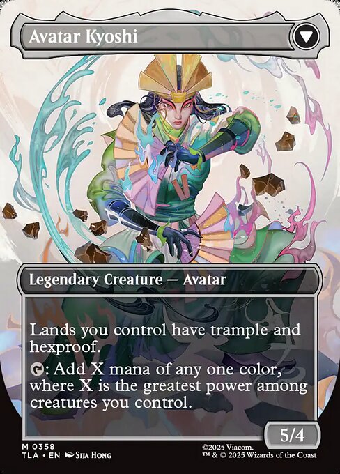 The Legend of Kyoshi // Avatar Kyoshi - Verso