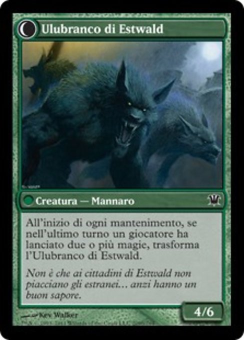 Villagers of Estwald // Howlpack of Estwald - Verso