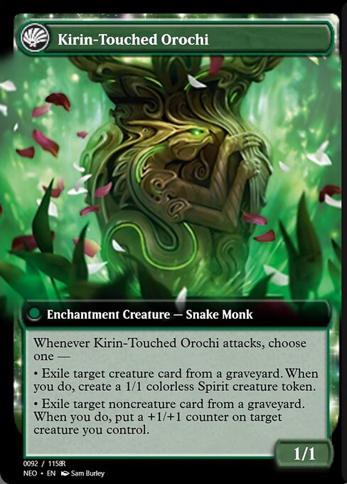 Teachings of the Kirin // Kirin-Touched Orochi - Verso