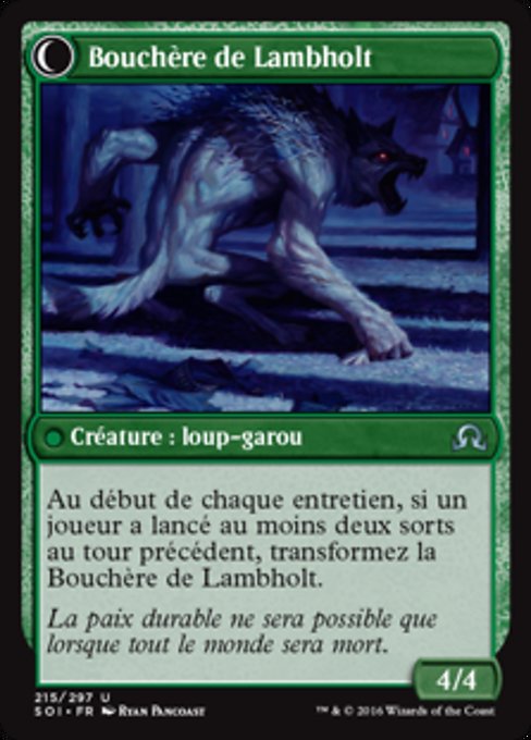 Lambholt Pacifist // Lambholt Butcher - Verso