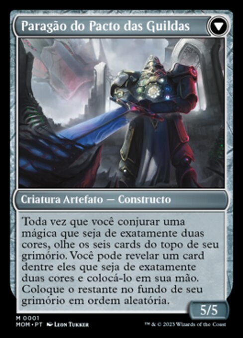 Invasion of Ravnica // Guildpact Paragon - Verso