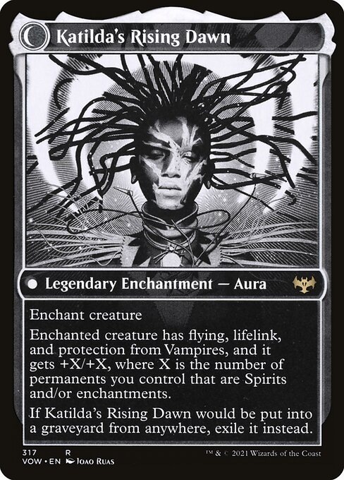 Katilda, Dawnhart Martyr // Katilda's Rising Dawn - Verso