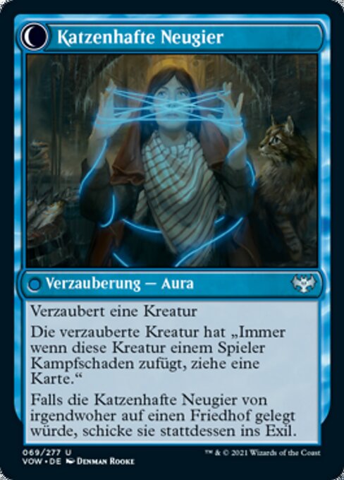 Mischievous Catgeist // Catlike Curiosity - Verso
