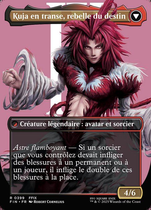Kuja, Genome Sorcerer // Trance Kuja, Fate Defied - Verso