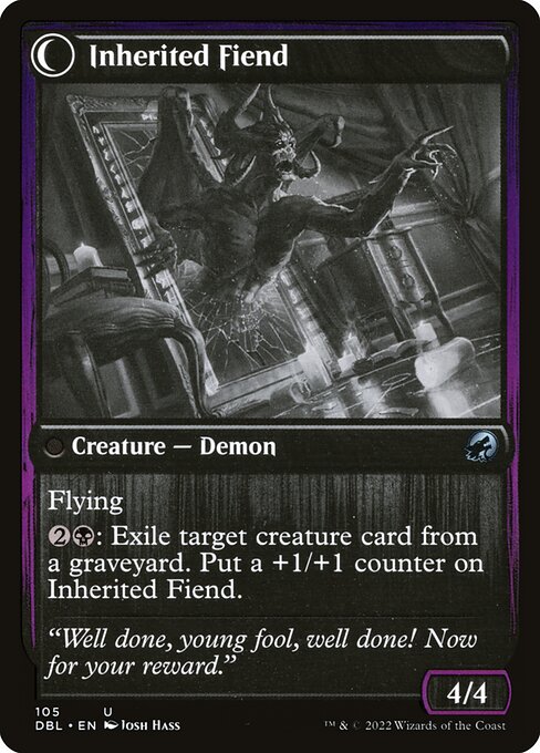 Heirloom Mirror // Inherited Fiend - Verso