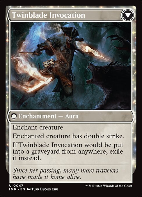 Twinblade Geist // Twinblade Invocation - Verso