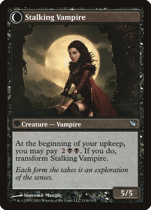 Screeching Bat // Stalking Vampire - Verso